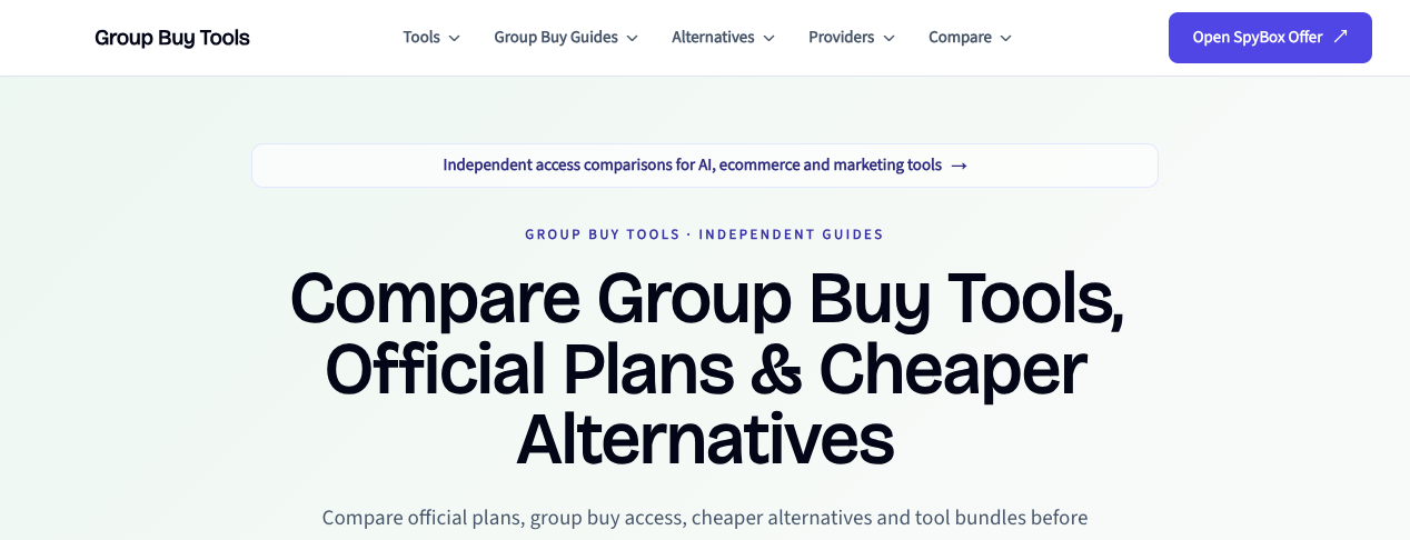Group Buy Tools screenshot 1