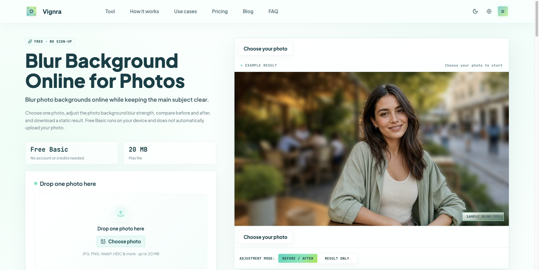 Blur Background screenshot 1