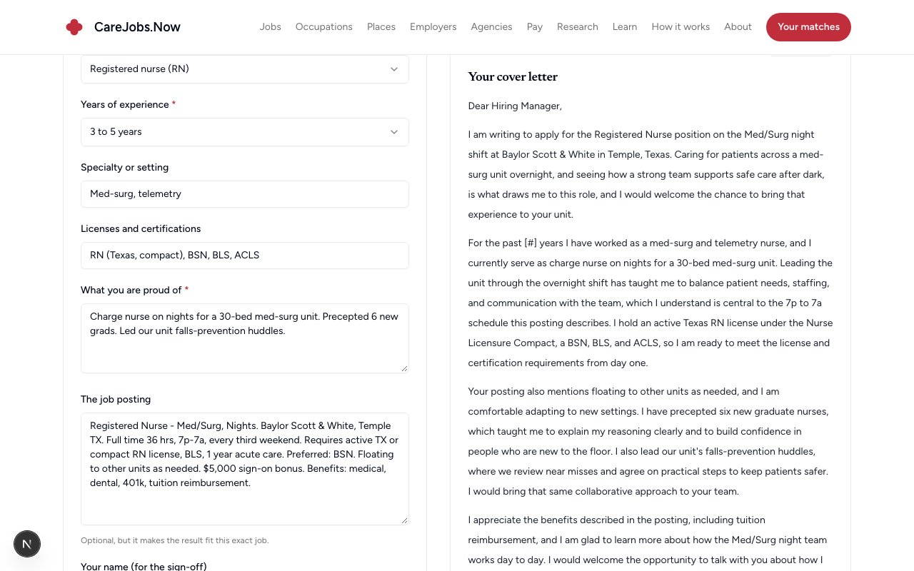 CareJobs AI Career Tools screenshot 1