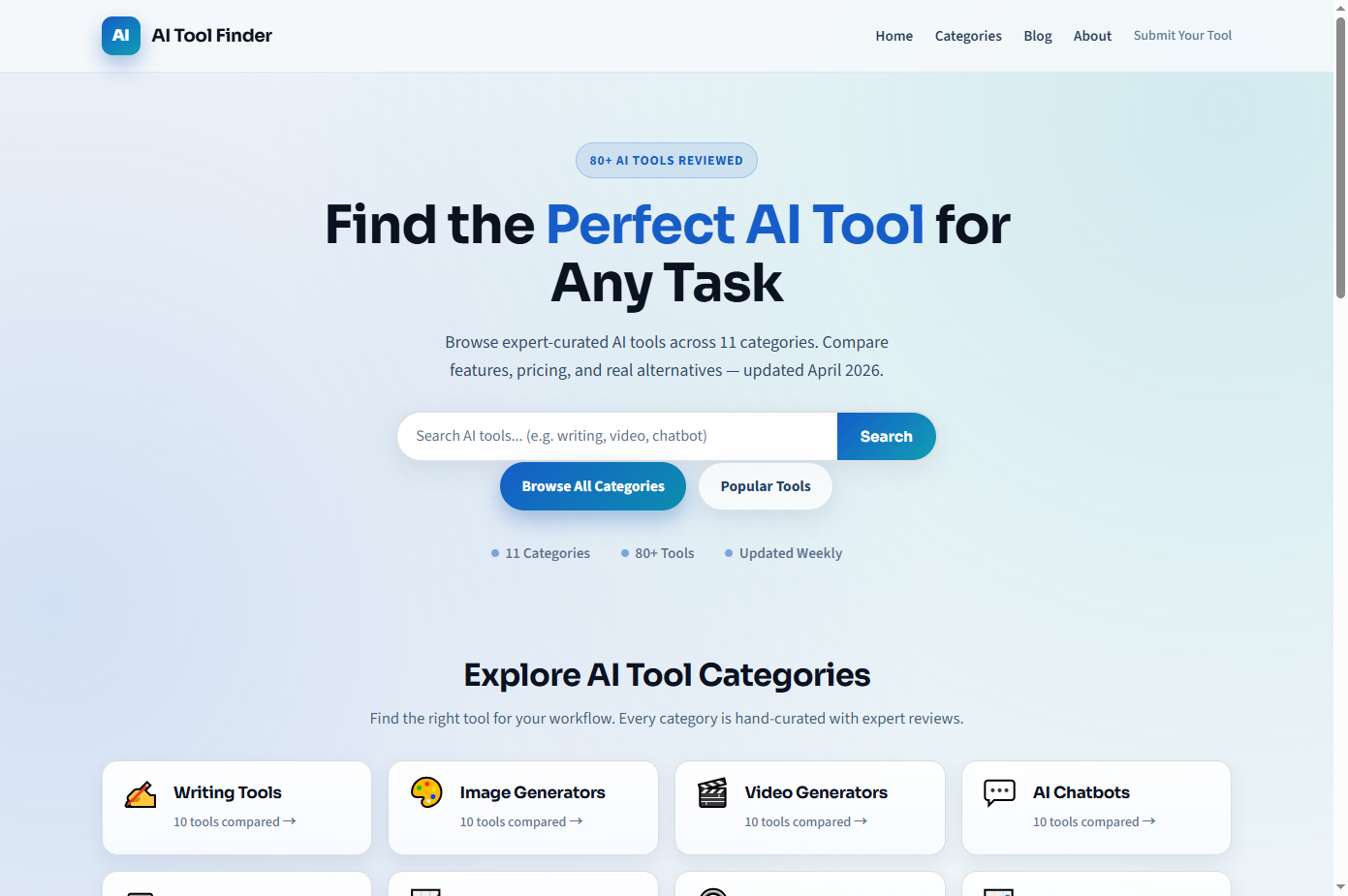 AI Tool Finder screenshot 1