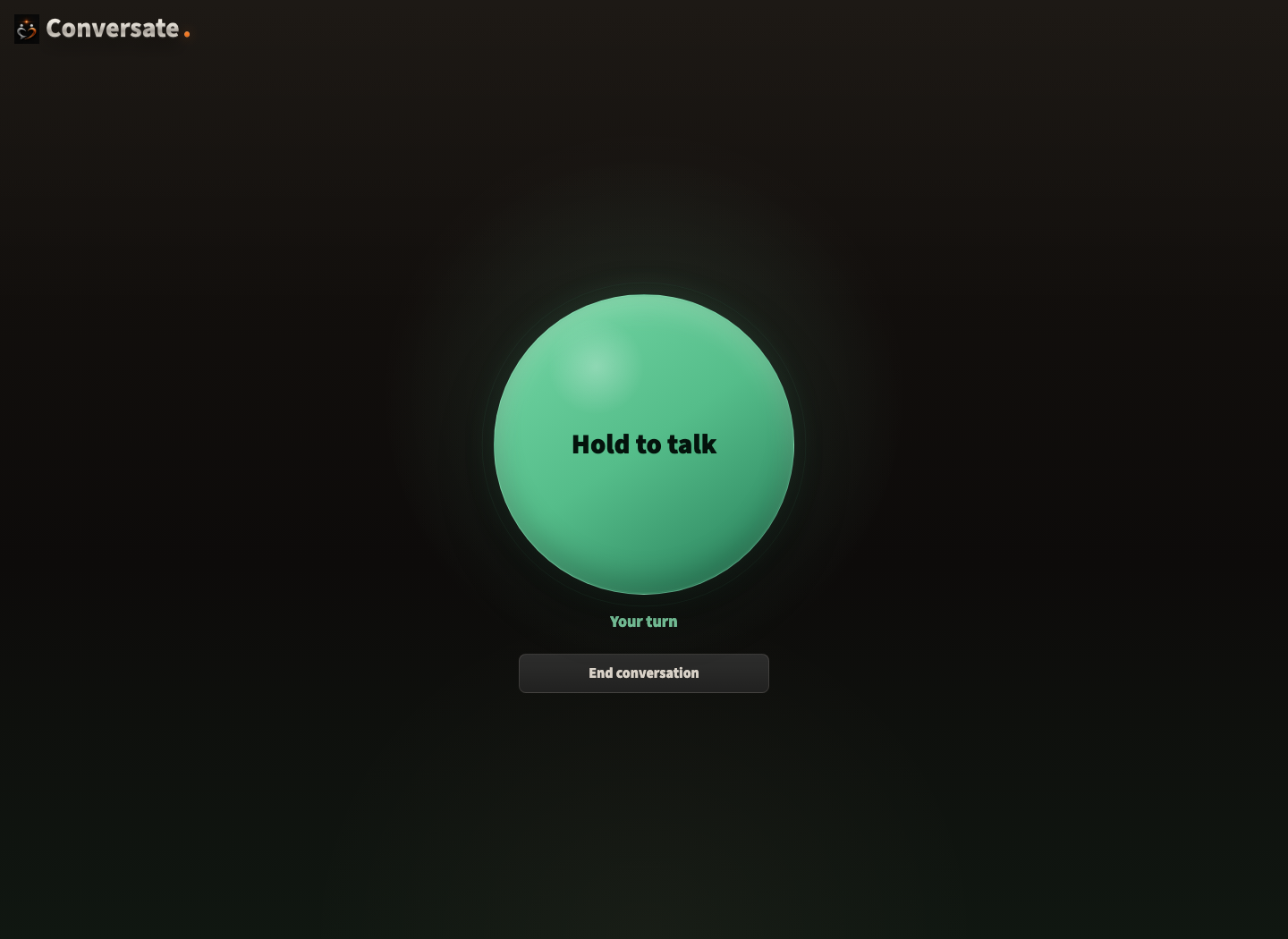 Conversate screenshot 1
