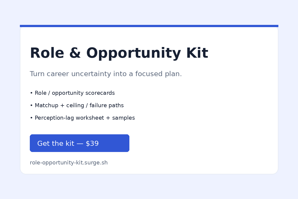 Role & Opportunity Kit screenshot 1