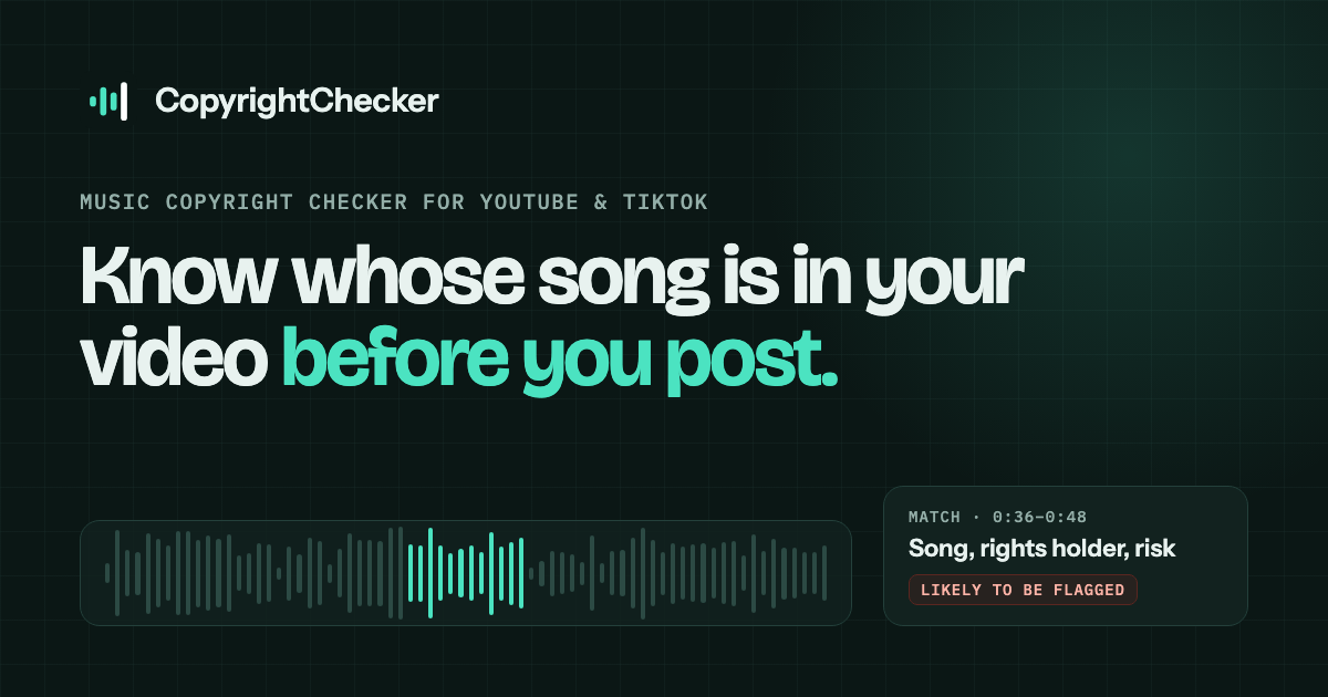 CopyrightChecker screenshot 1