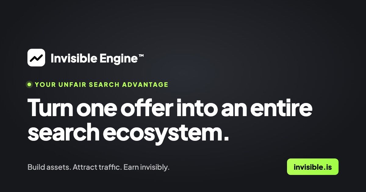 Invisible Engine screenshot 1