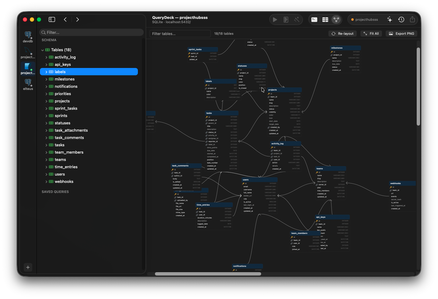 QueryDeck screenshot 1