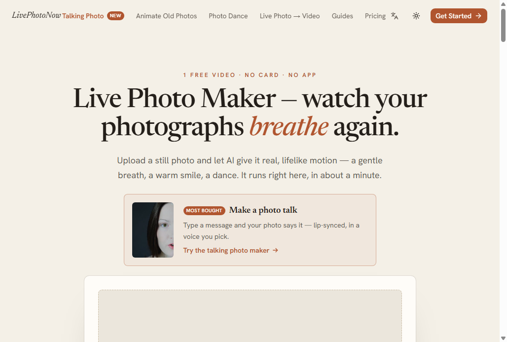 LivePhotoNow screenshot 1